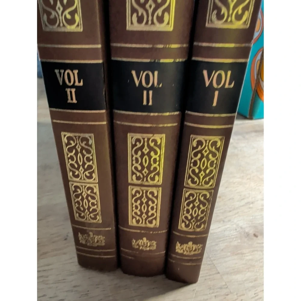 Vintage Men's Manual 3 Vol Set Institute Basic Youth Conflicts HC USA Brown